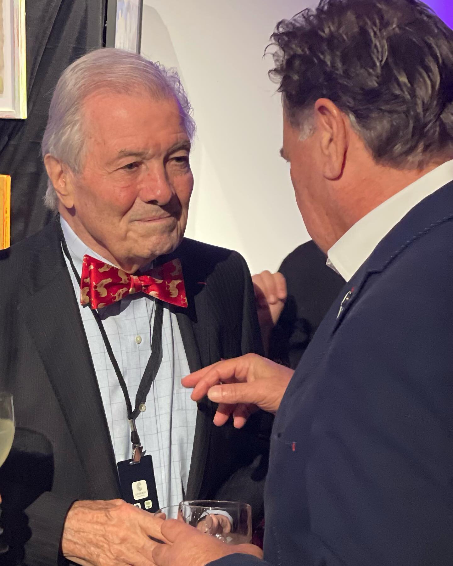 What a night at The Greenwich Wine &amp; Food Festival honoring Jacques Pepin! Dined with @restaurant__lostal Chef Jared and @serendipitymagazine. 

Jacques has been a long time culinary and personal inspiration, it was an honor to meet him. 

#nukit