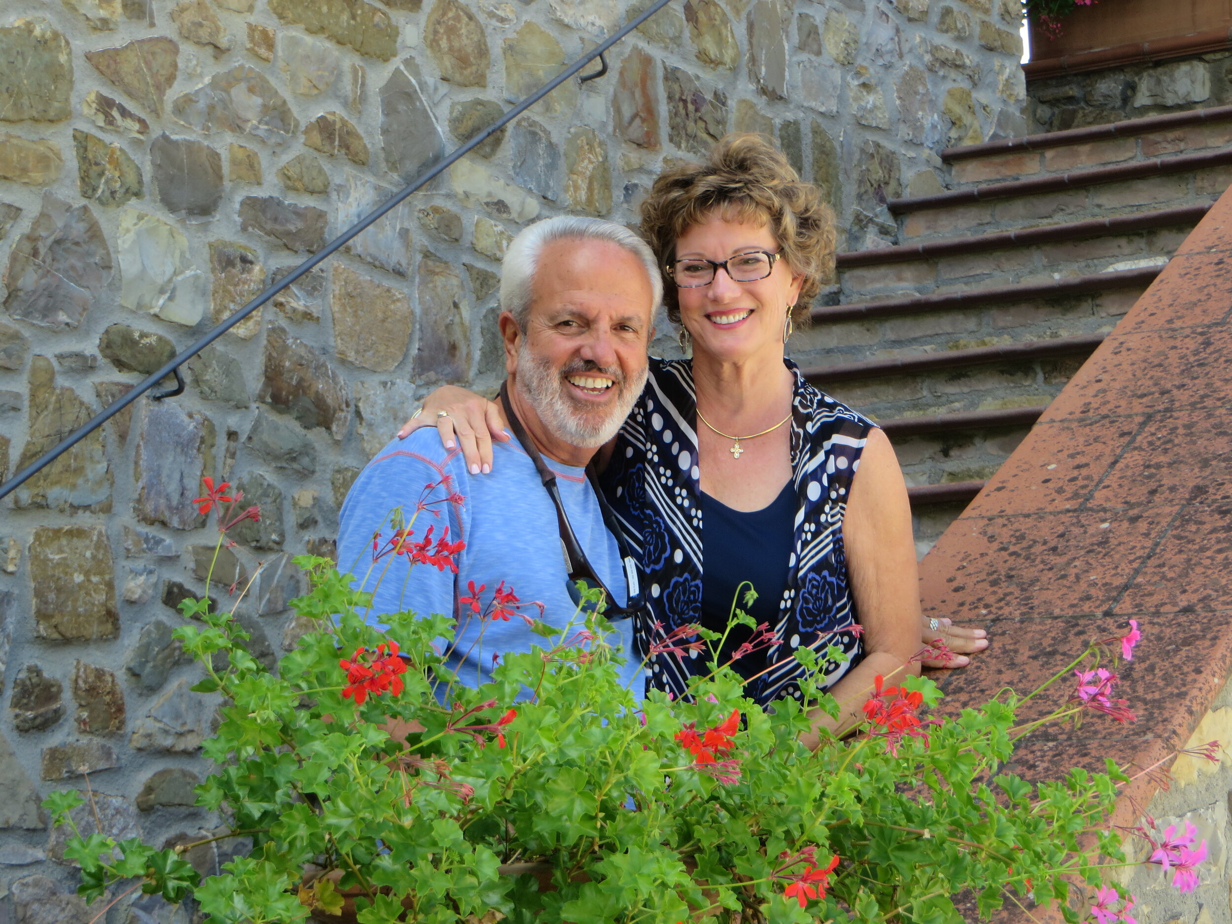 Donors_Bob and Suzi Plati in Staircase.jpg