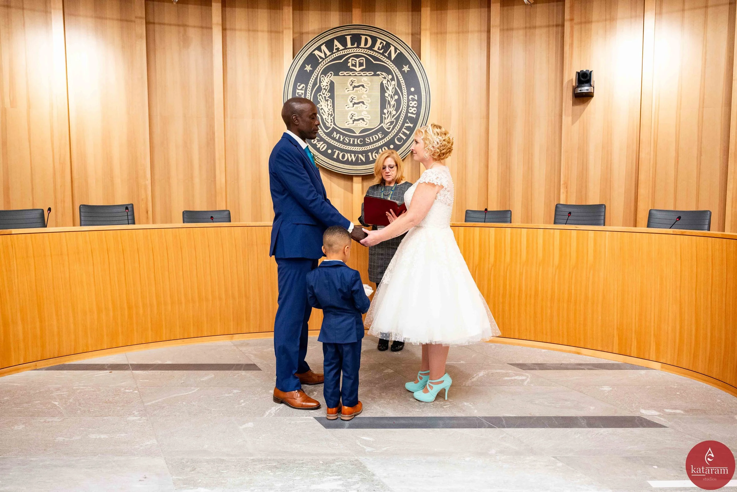 Grace &amp; Nora at Melrose City Hall