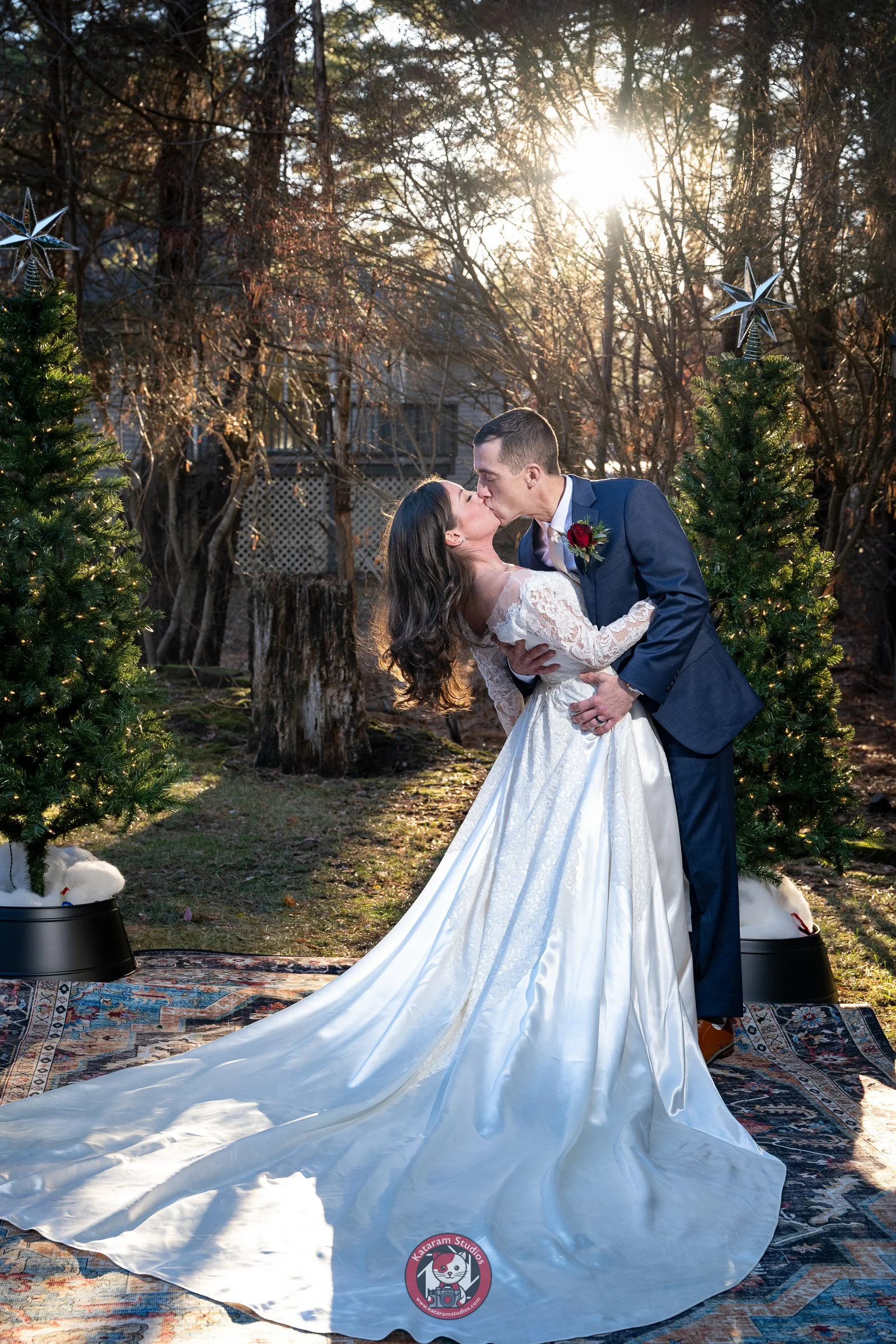 Stephen &amp; Melissa made it a family party