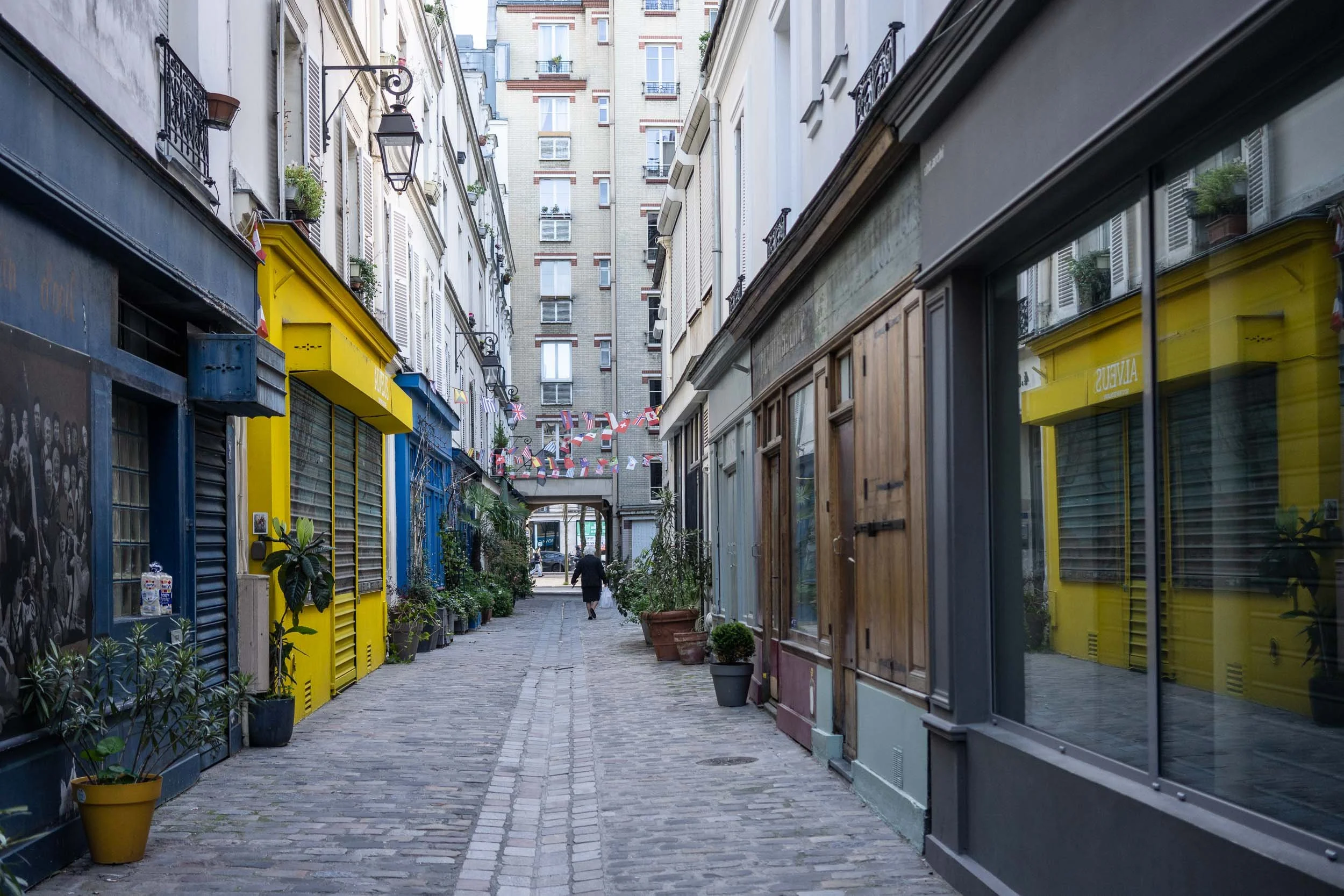 4-old pathway in paris with colorful walls-merja varkemaa photography.jpg