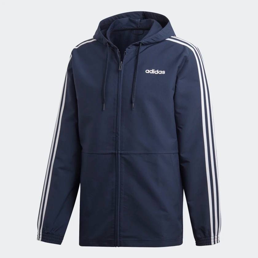 Essentials_3_Stripes_Woven_Windbreaker_Blue_DU0461_01_laydown.png