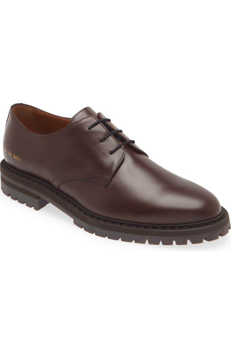 50% OFF the Common Projects Plain Toe Derby in Brown 