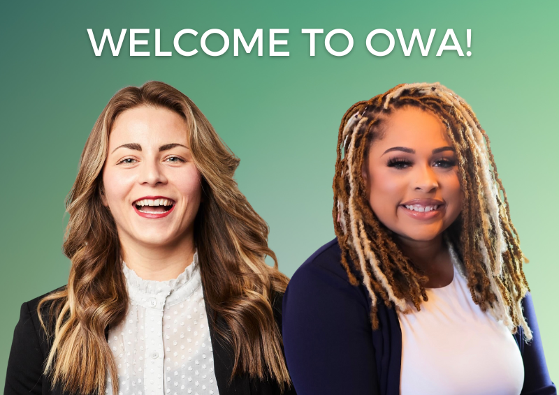 Welcome, Sarah &amp; Janiah!