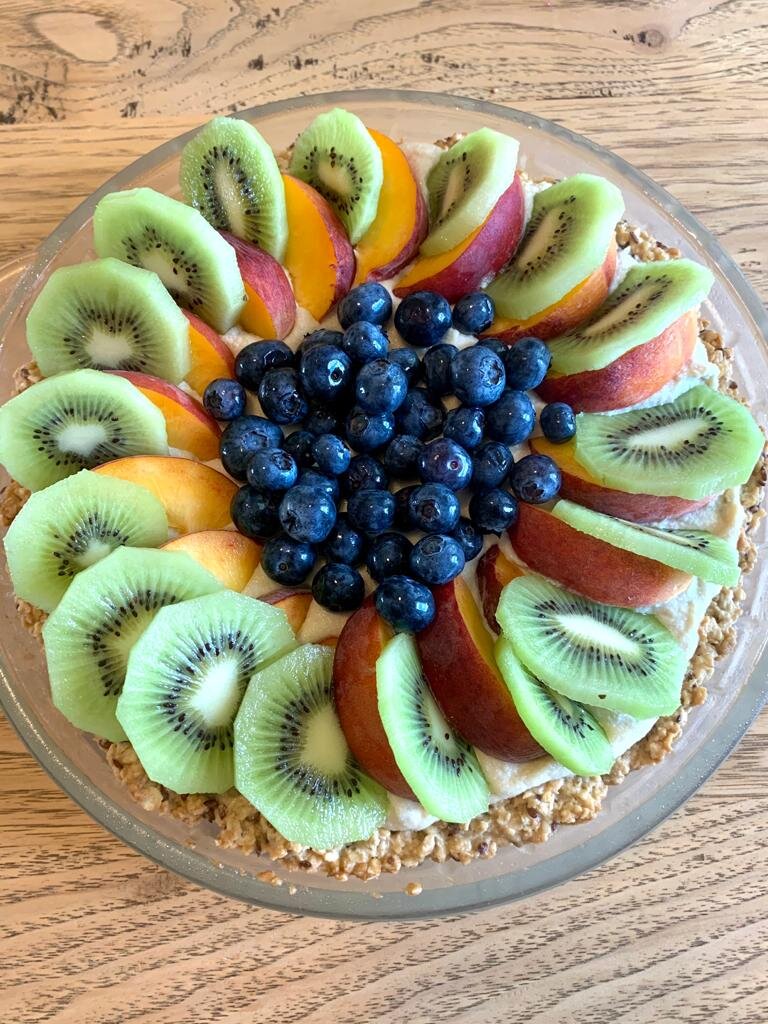 Vegan Fruit Pizza