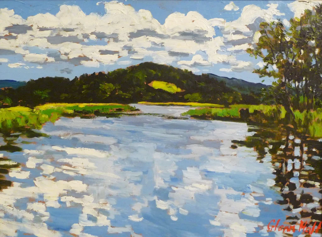 Kennebecasis River near Hampton courtesy of Buckland Merrifield Gallery