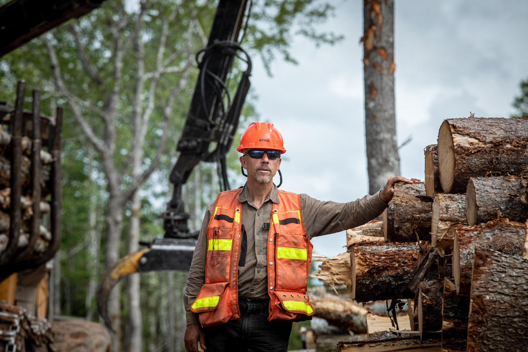 Campaign shoot with MacMillan Forestry NS