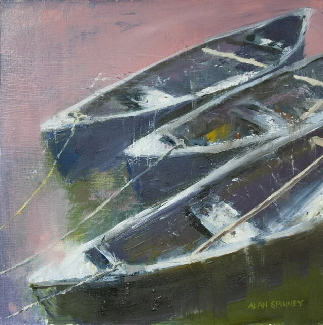 Three Canoes, by Alan Spinney