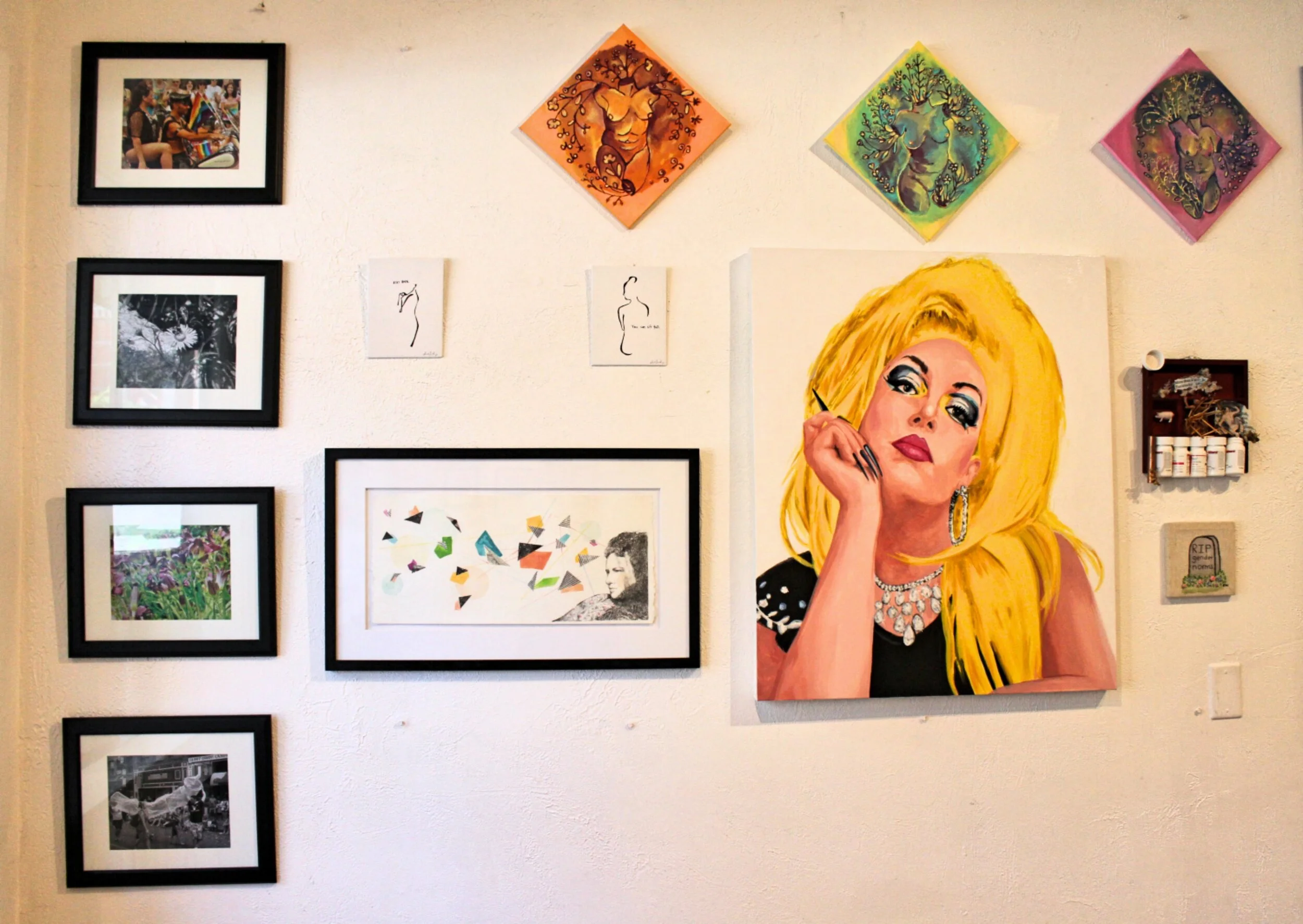 The Perspective | Persistence art exhibit opened July 11. Photo by Jerry-Faye Flatt.