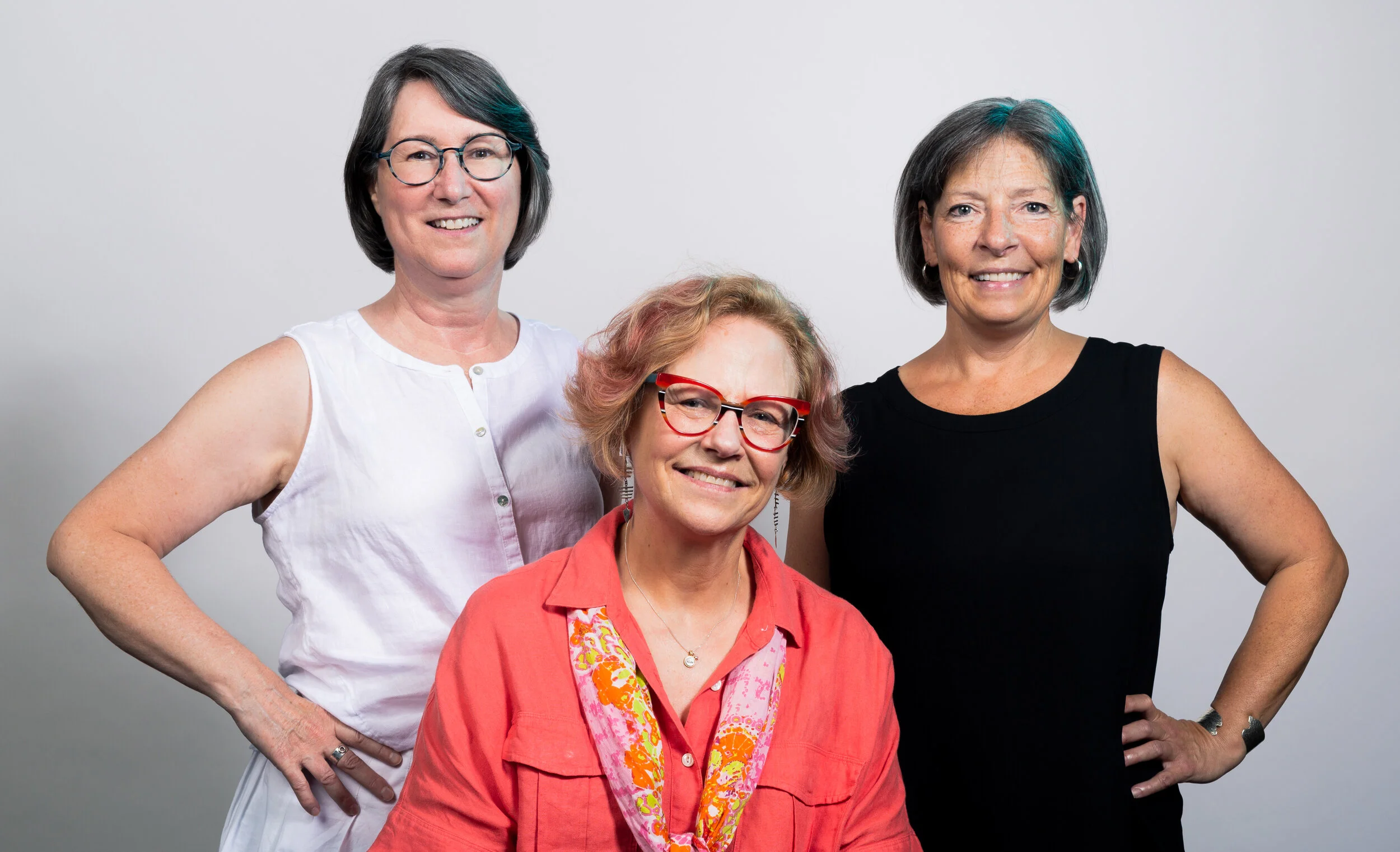 (Left to Right) Gwen Dixon, Carol McCall, Katherine Sharpe