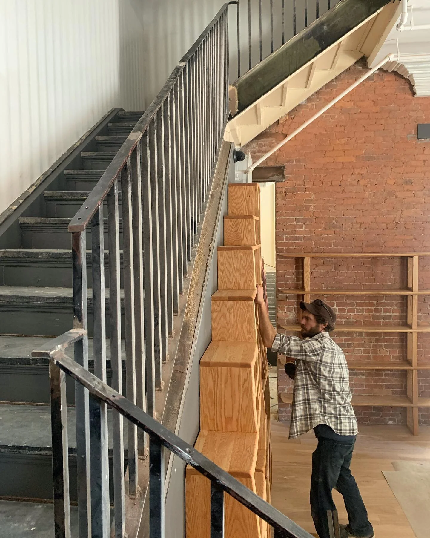The Spicer Merrifield Gallery in progress. (Spicer Merrifield Gallery Facebook)