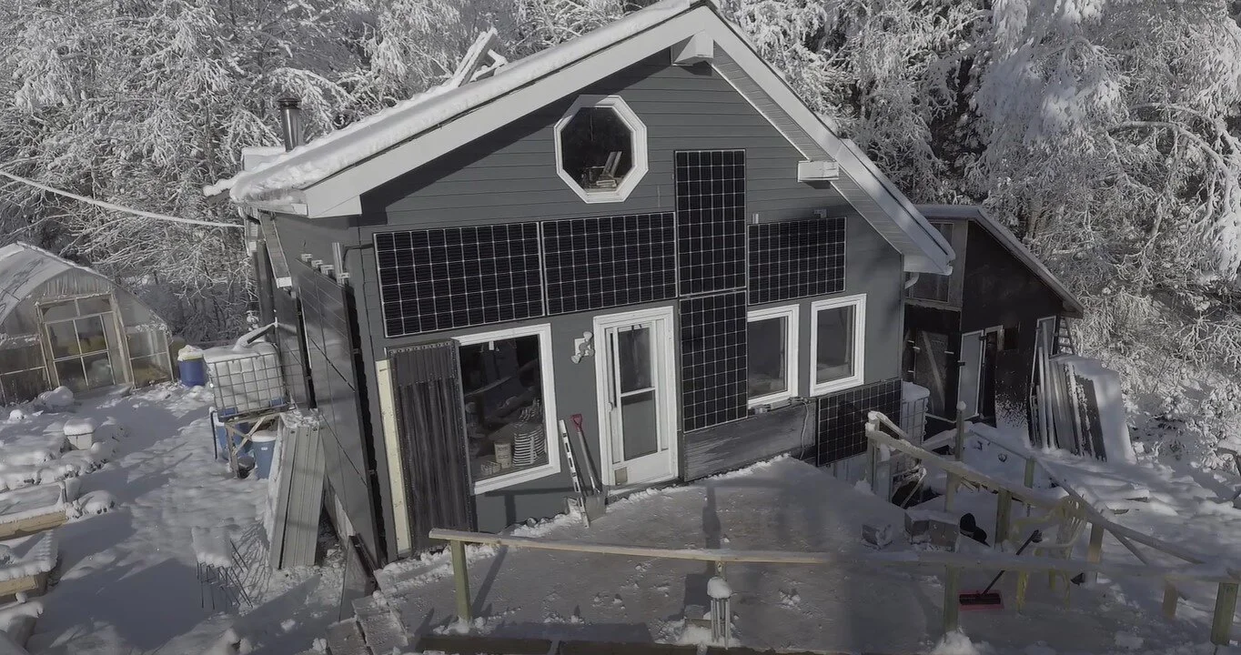 Screenshot from “ Solar Life - Episode 7: Snow Covered Solar Panels .”