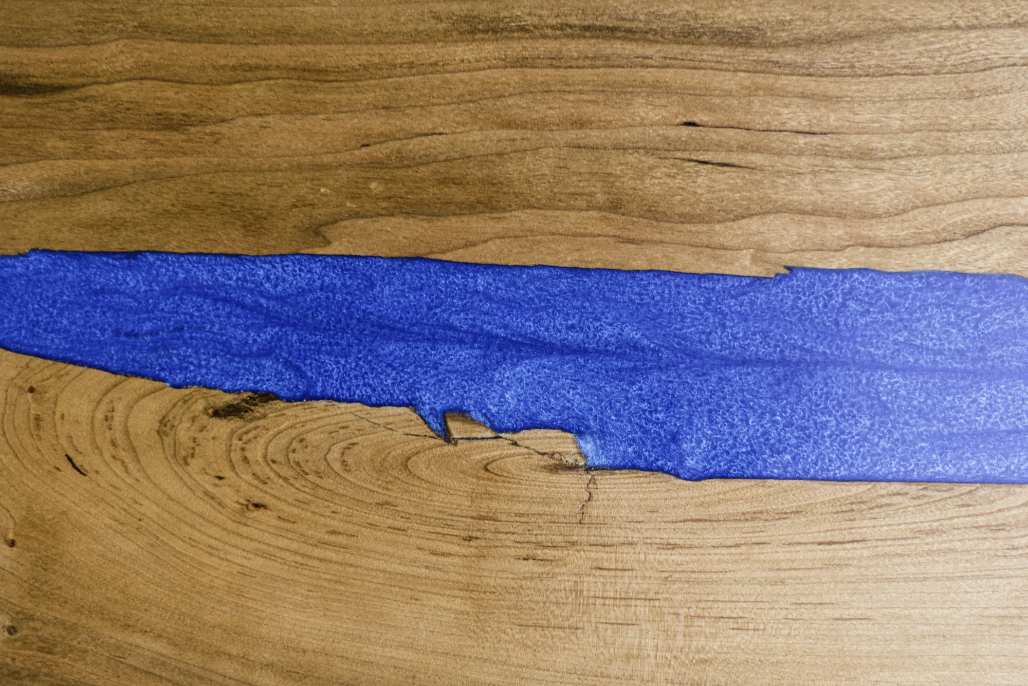 Custom cherry epoxy river charcuterie board