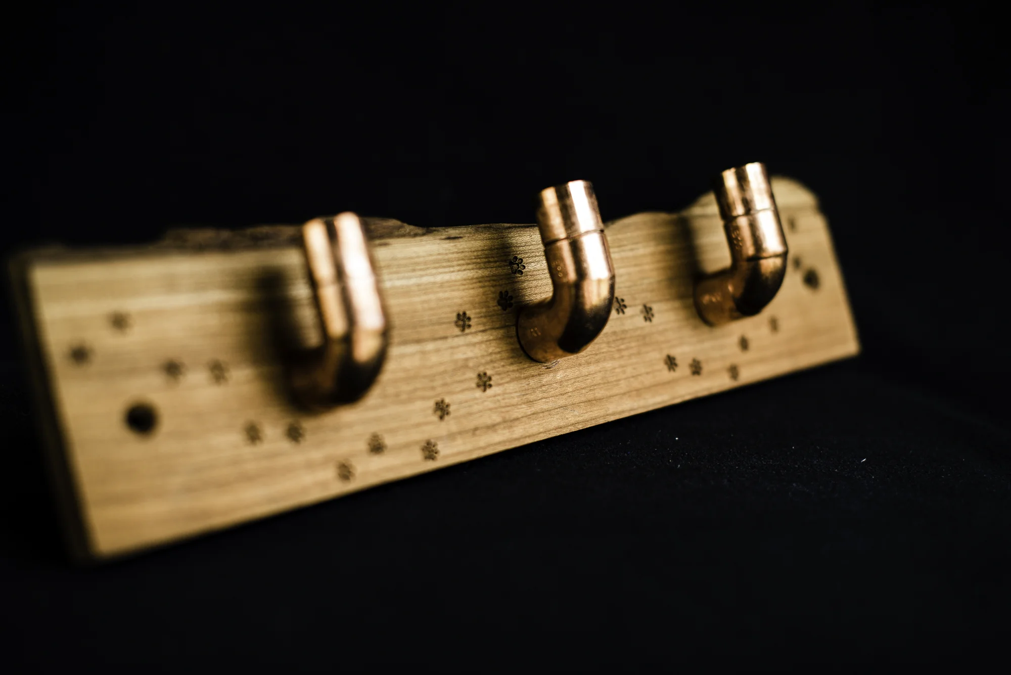 Copper and Cherry Hooks