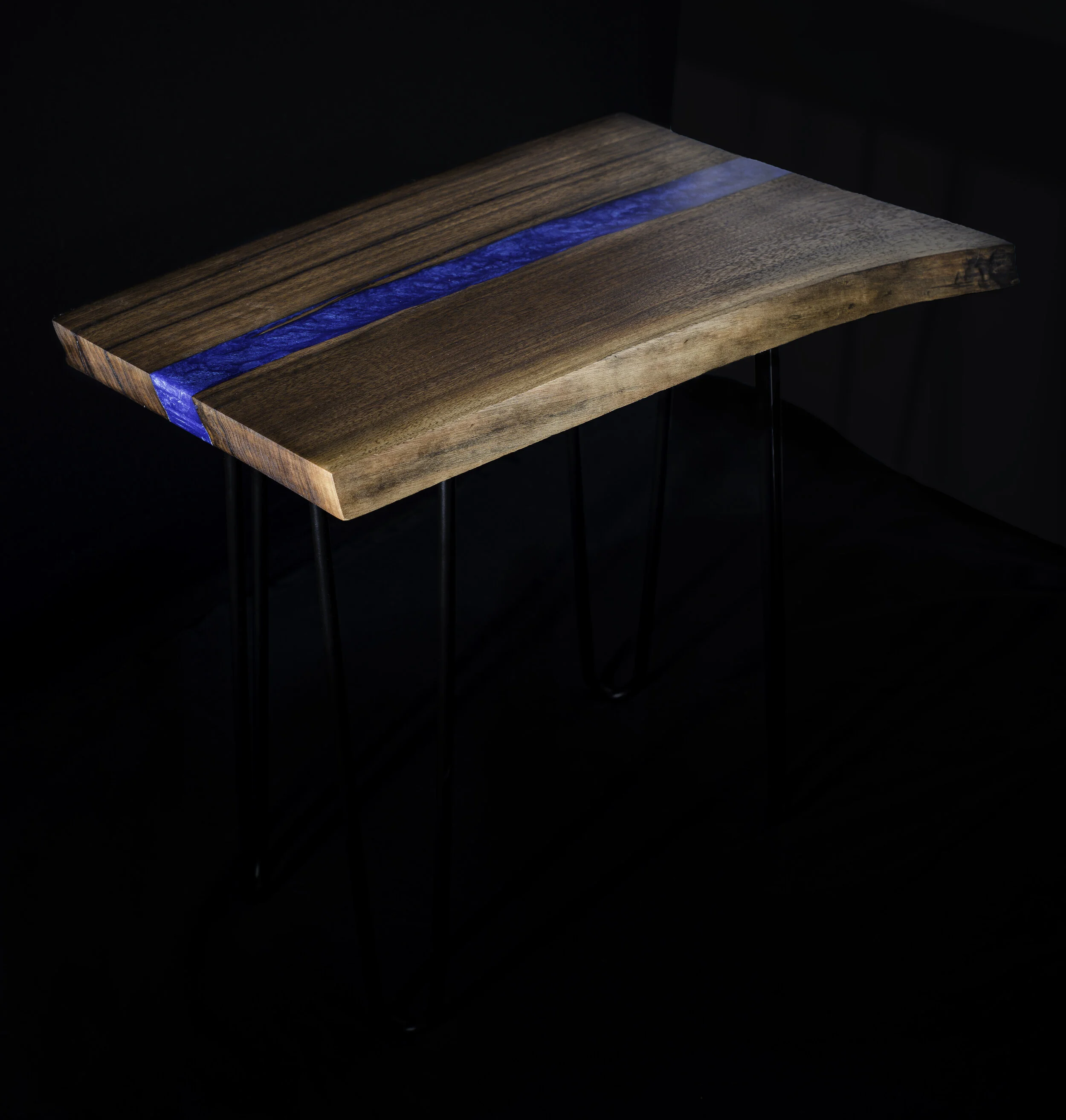 Custom Table Epoxy Walnut