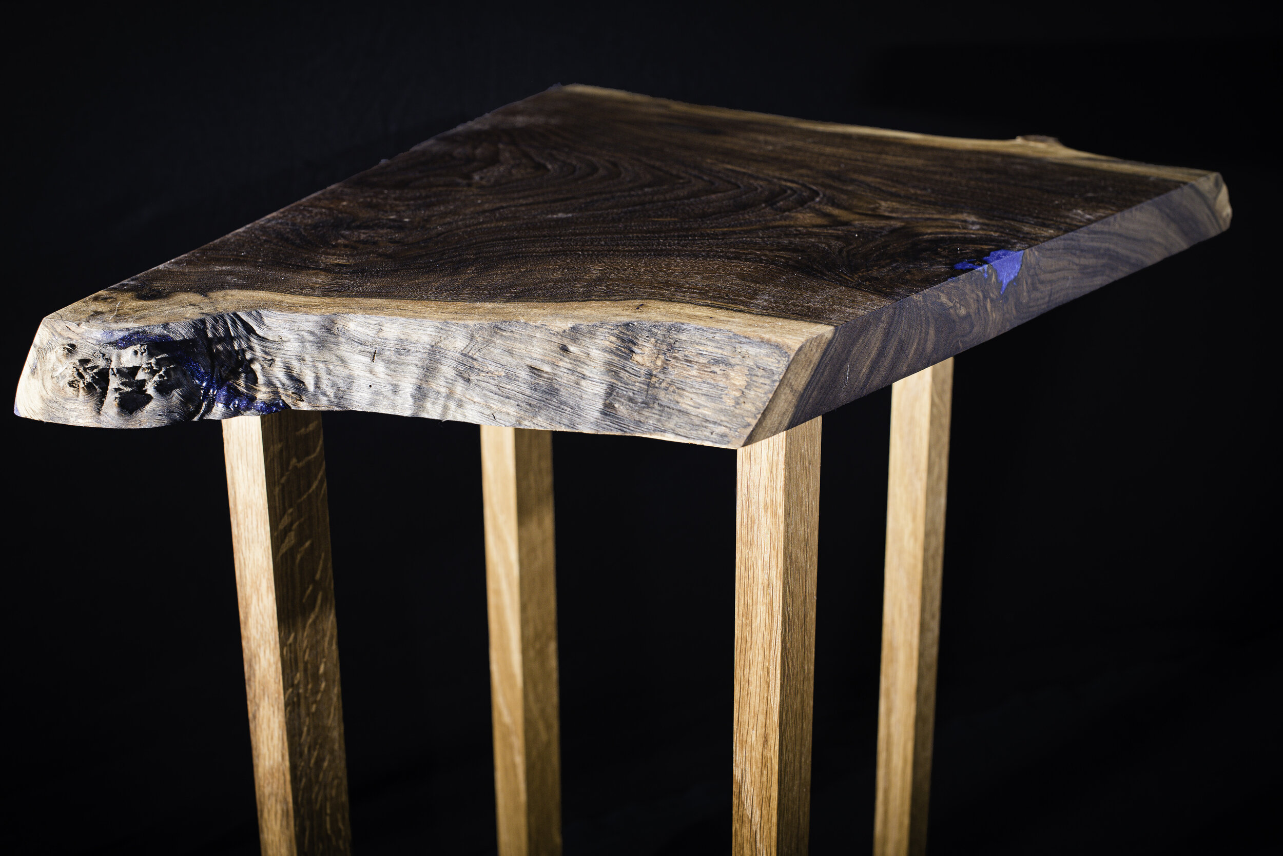 Walnut End Table