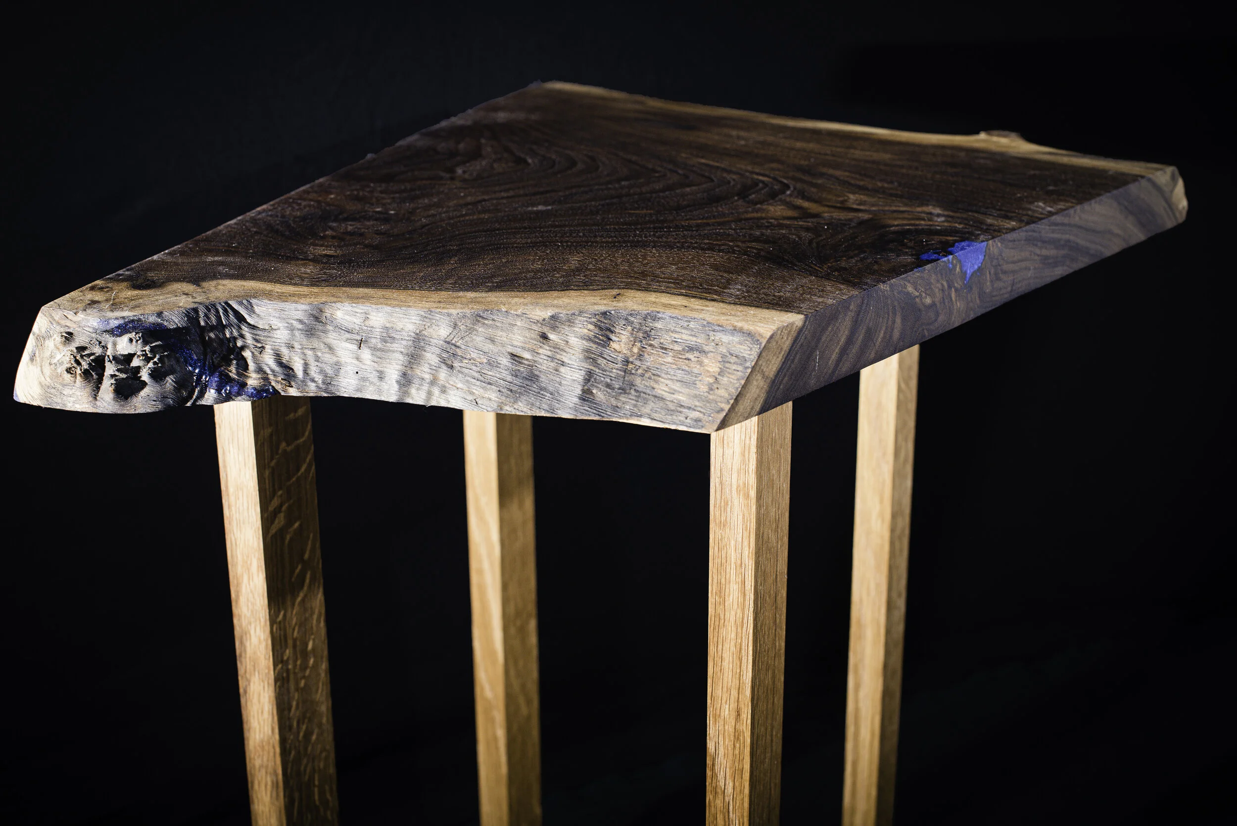 Walnut End Table