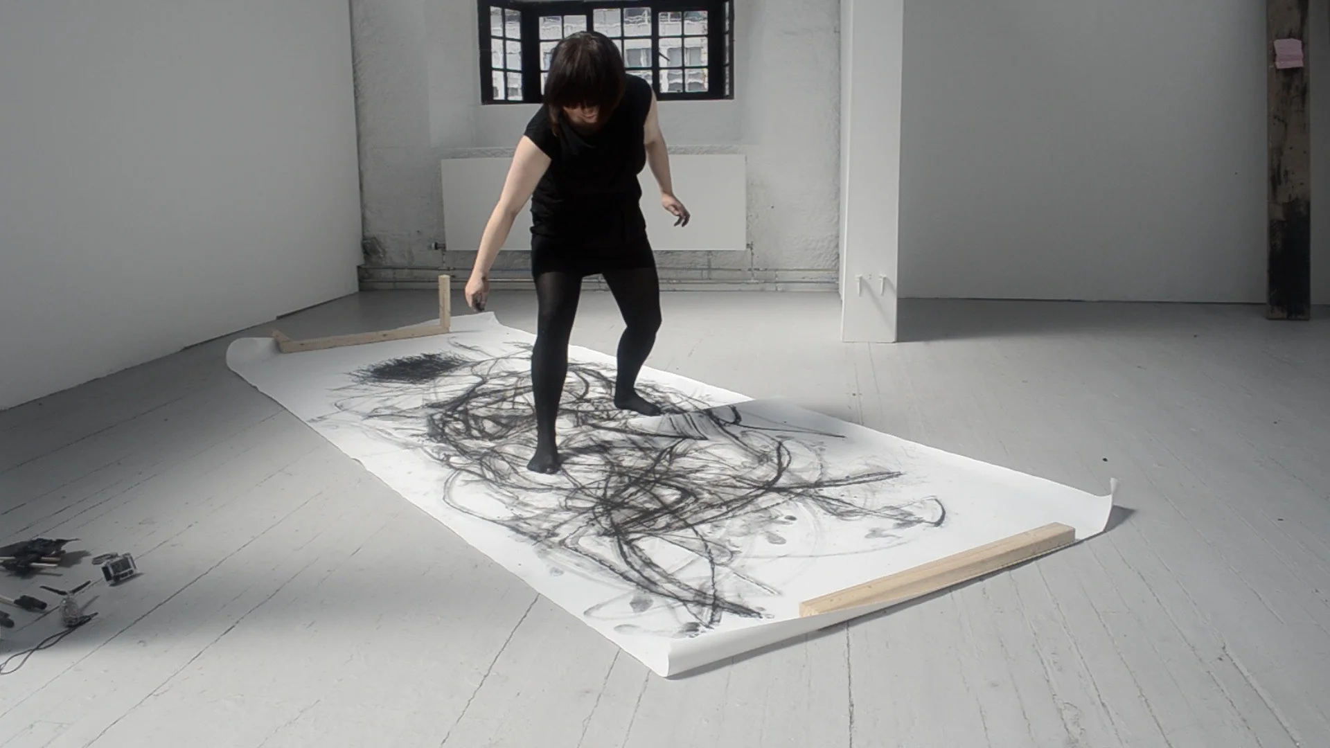 From series Performative Drawings