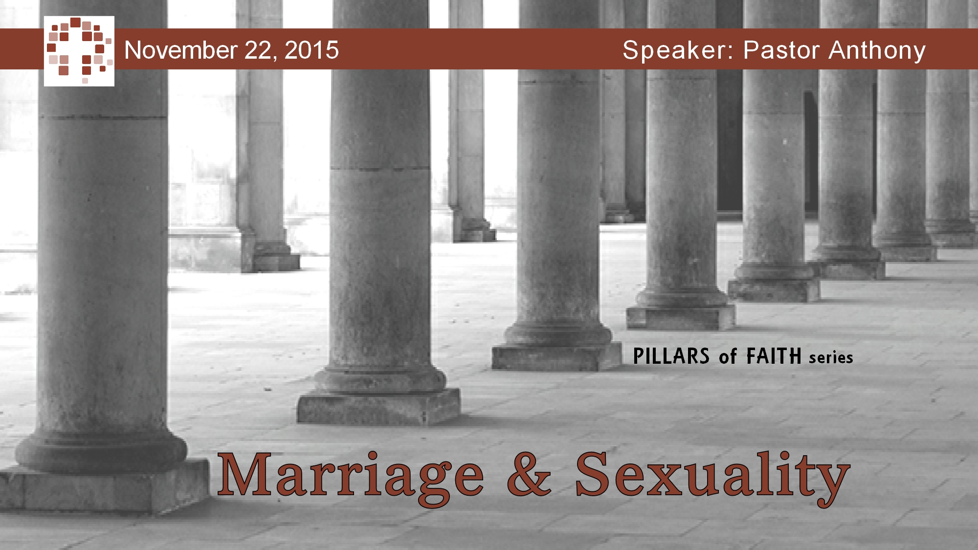Marriage and Sexuality (Pillars of Faith Series) — Church of the Living