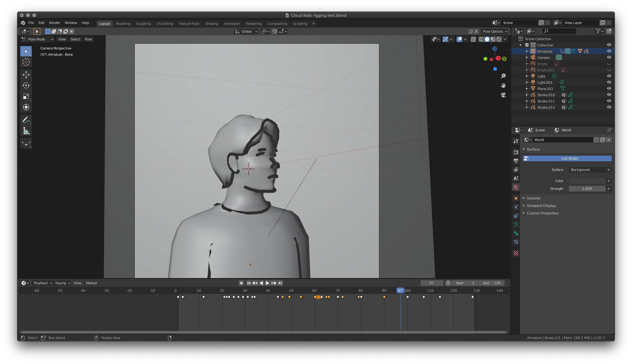 Blender Adventures 3 SelfPortrait — Malcolm Donaldson