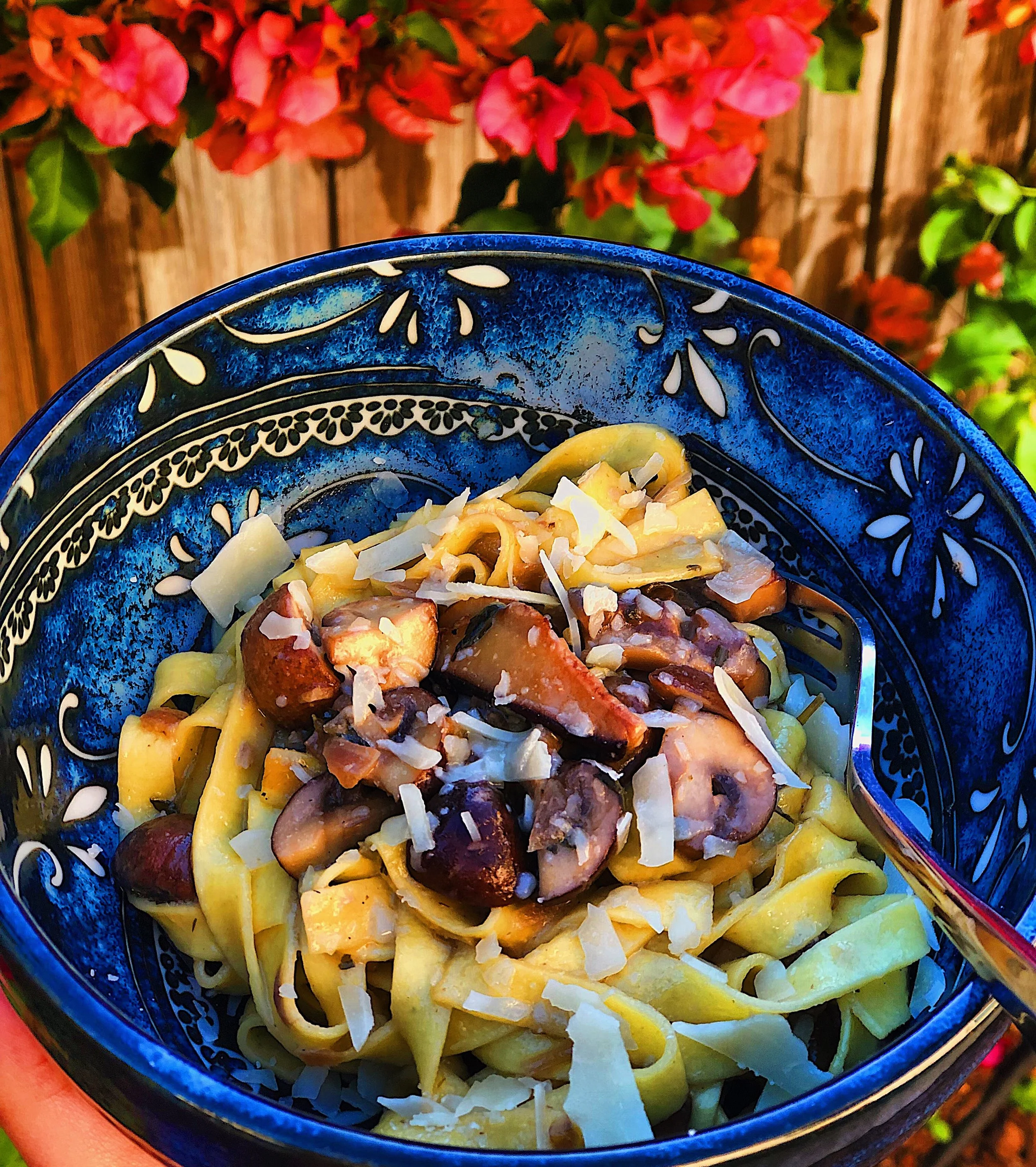 Tarragon Mushroom Pasta — Rockin Meals