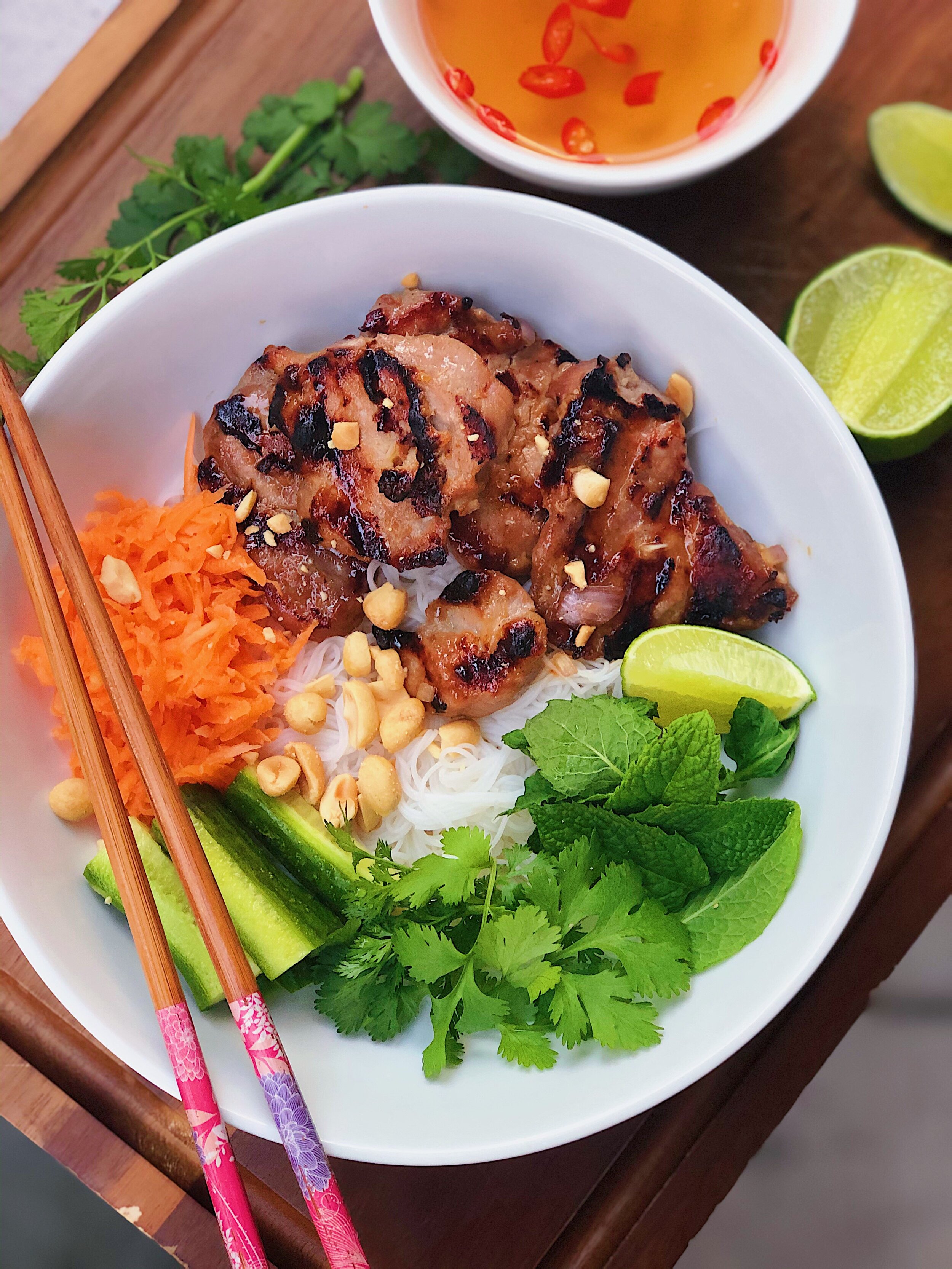 Five Spice Pork Tenderloin with Grilled Bok Choy — Rockin Meals