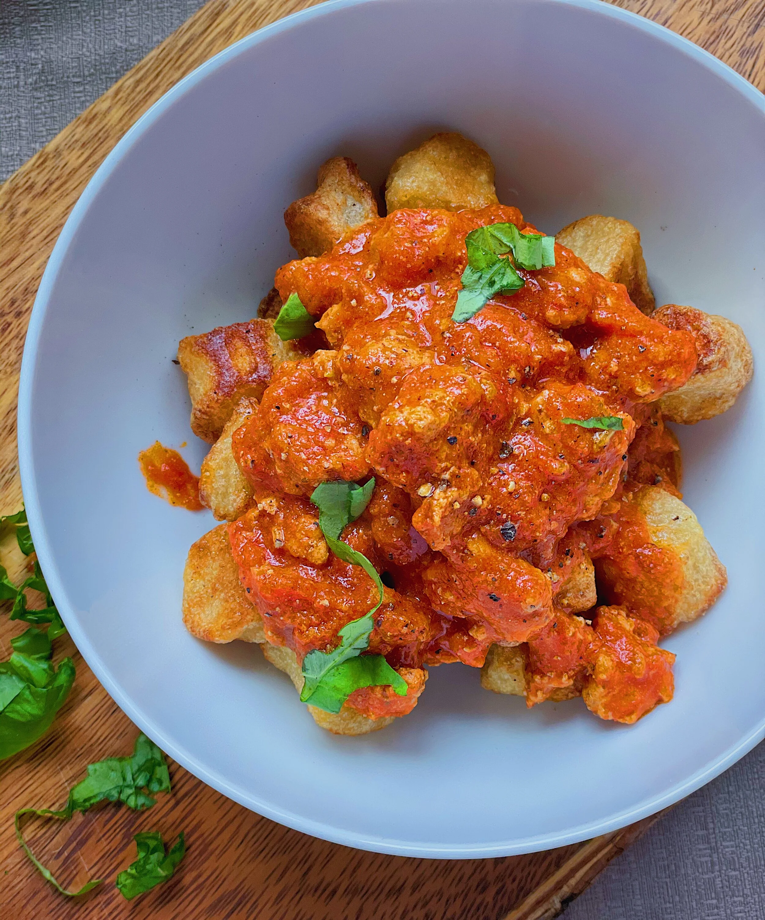 Creamy Sausage Cauliflower Gnocchi — Rockin Meals