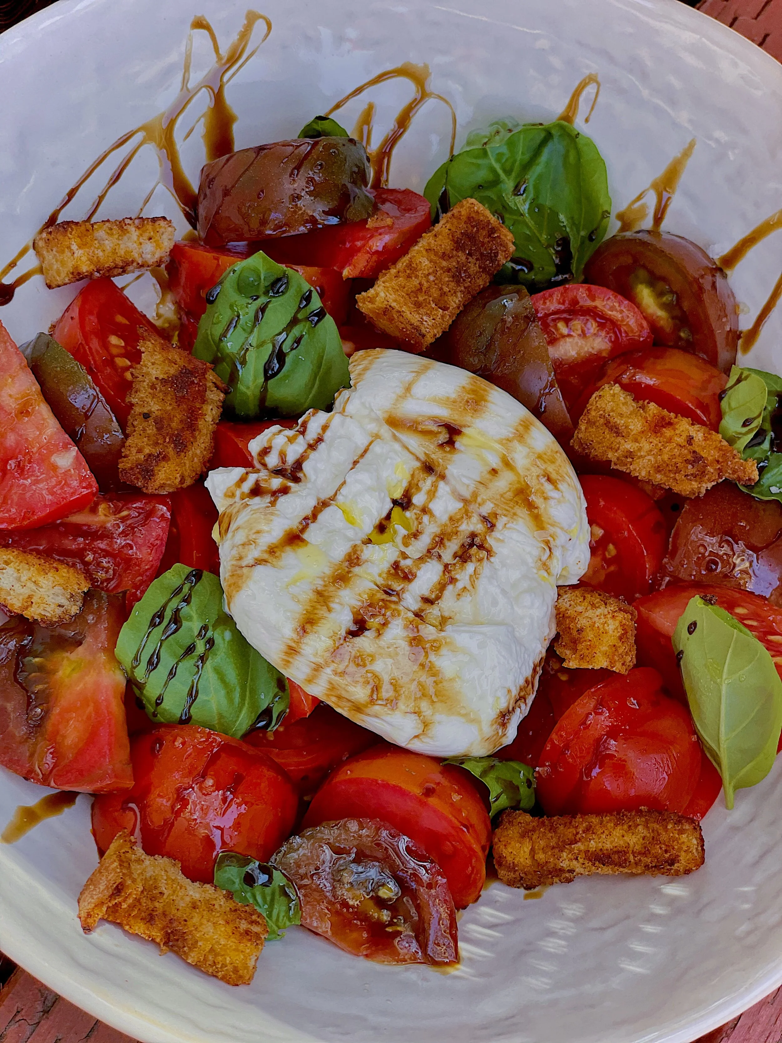 Zucchini Lentil Burrata Bowl — Rockin Meals