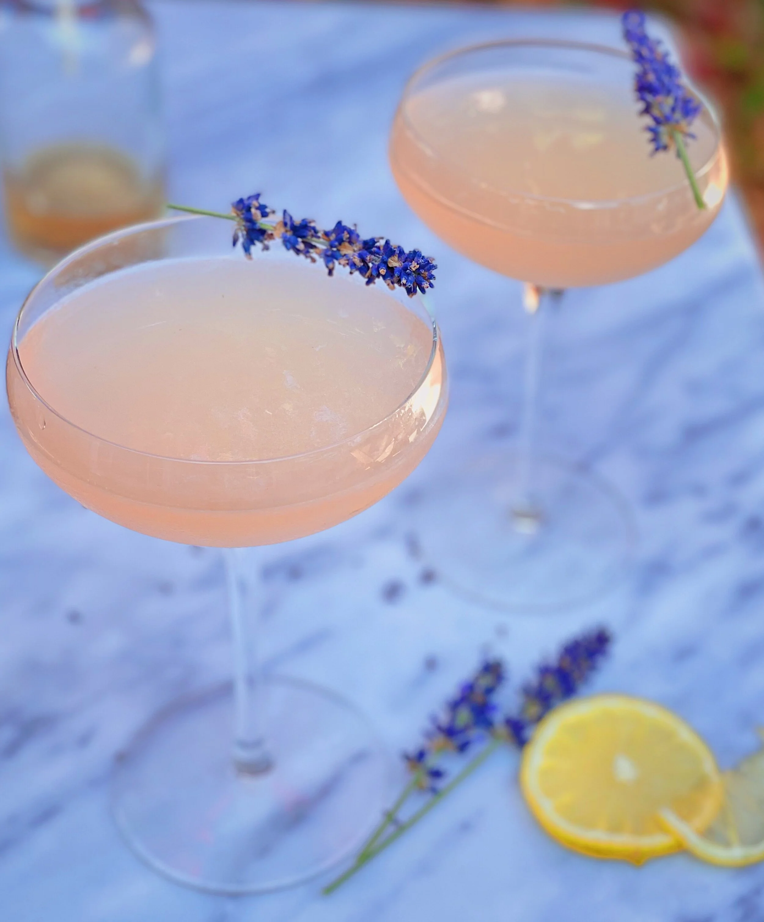 Lavender Lemon Martini — Rockin Meals