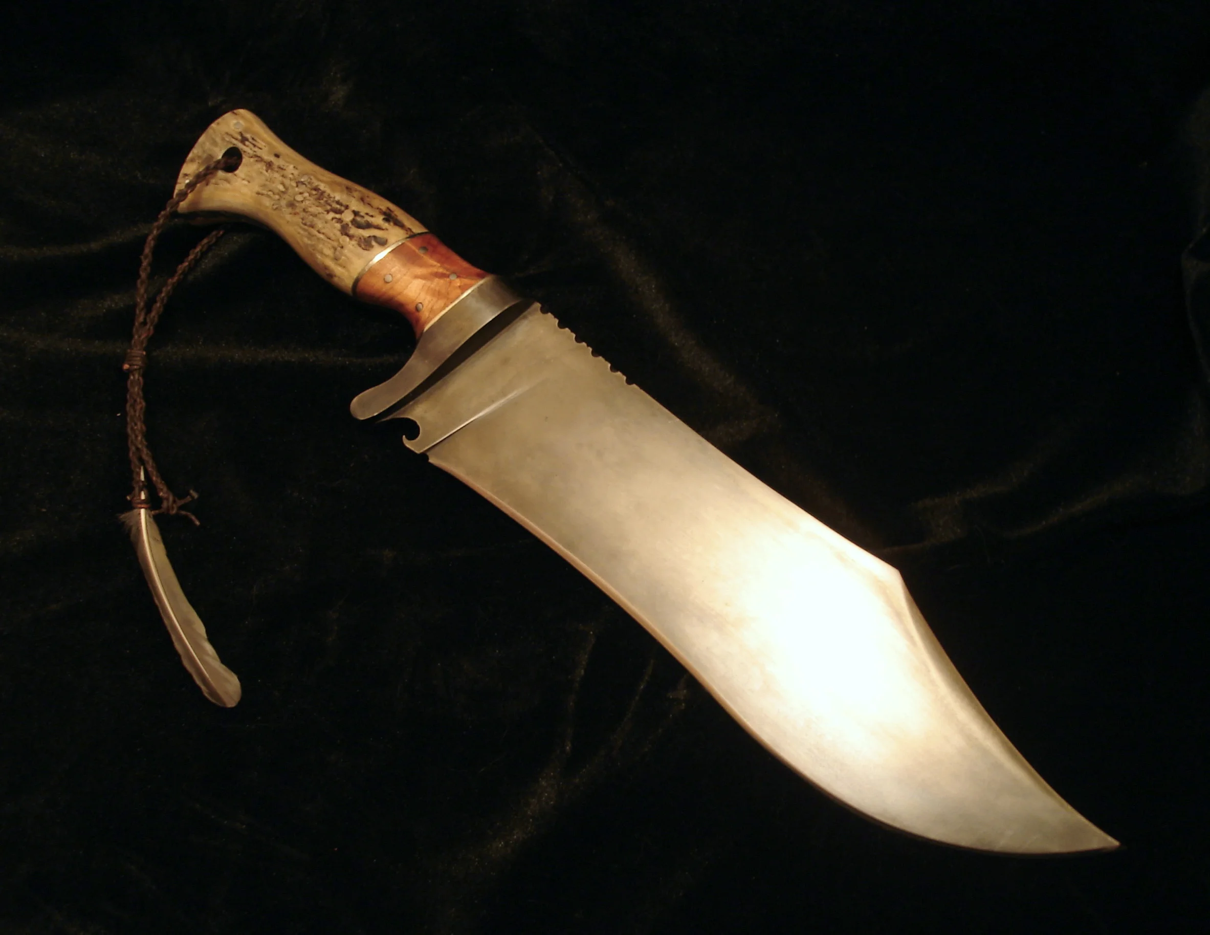 "Closed Frontier" Bowie Knife