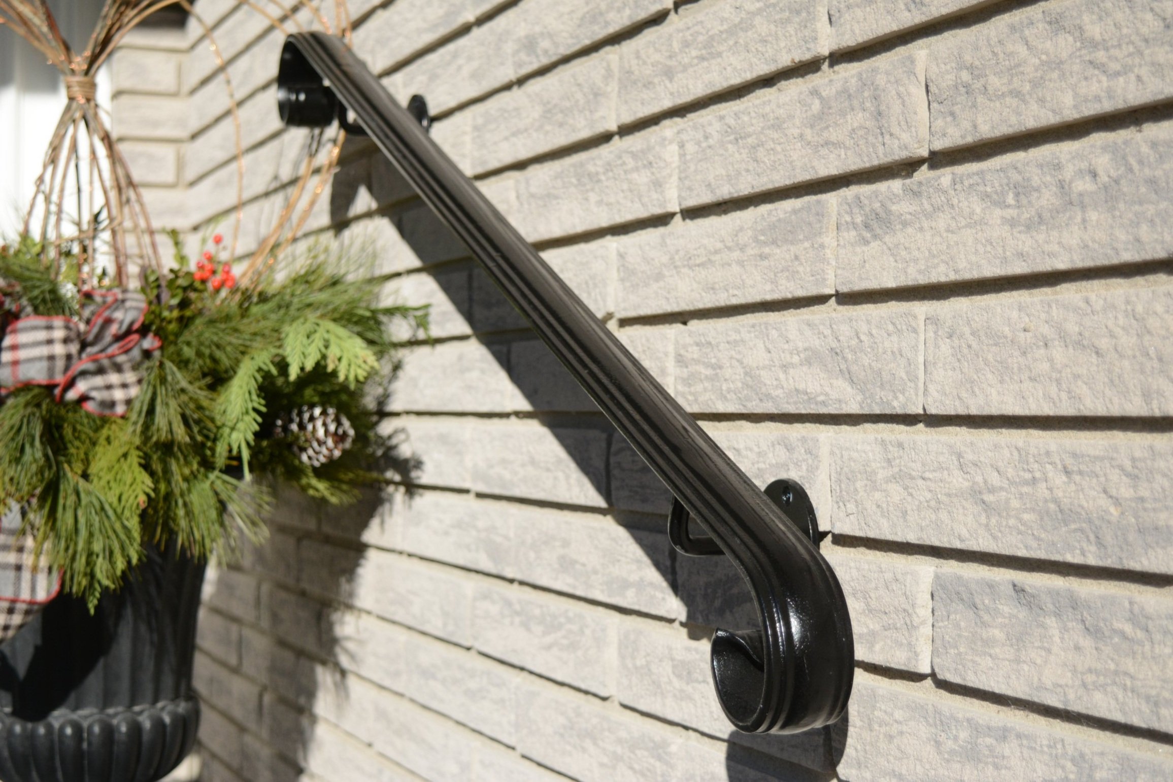 Handrail for front stairs