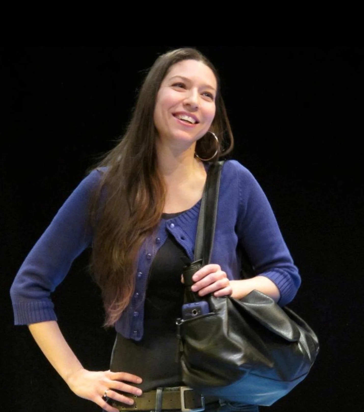 On Stage at Cornell University