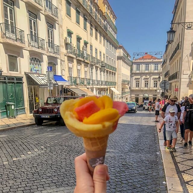 What&rsquo;s one of your favorite foods?  Mine is Gelato!! But check out how Portugal does gelato? It&rsquo;s insane!! You can pick as many flavors as you want and they shape it into a flower. Needless to say I had many many many helpings of gelato w