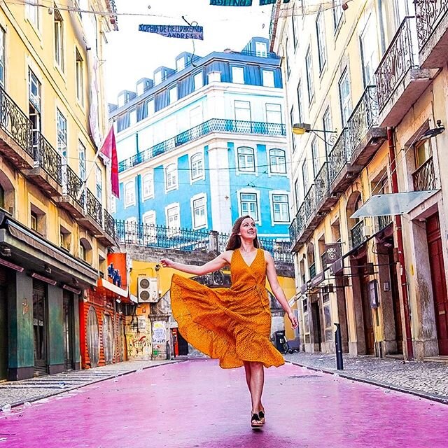Oh, the places you&rsquo;ll go! 👣 #pinkstreet