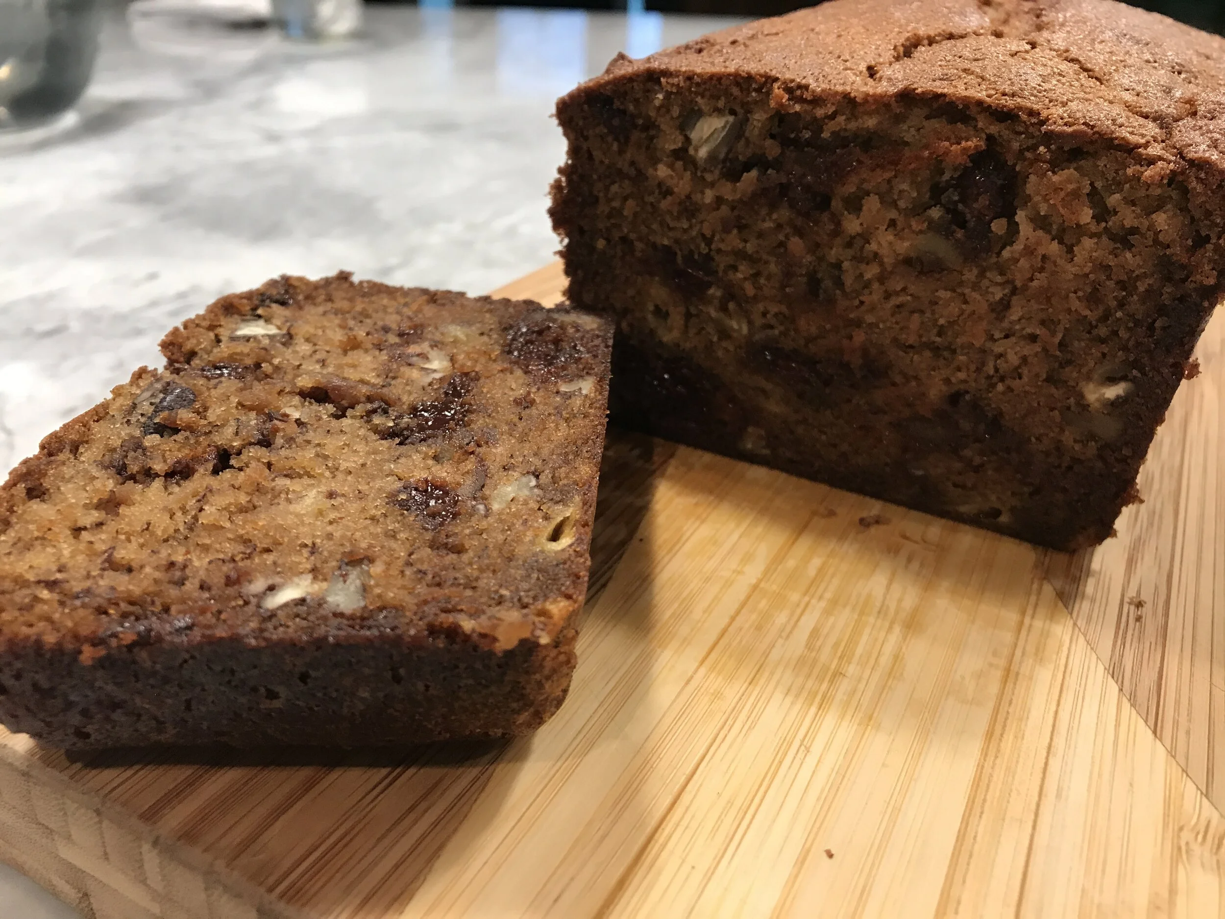 Banana Bread w/ Mascarpone