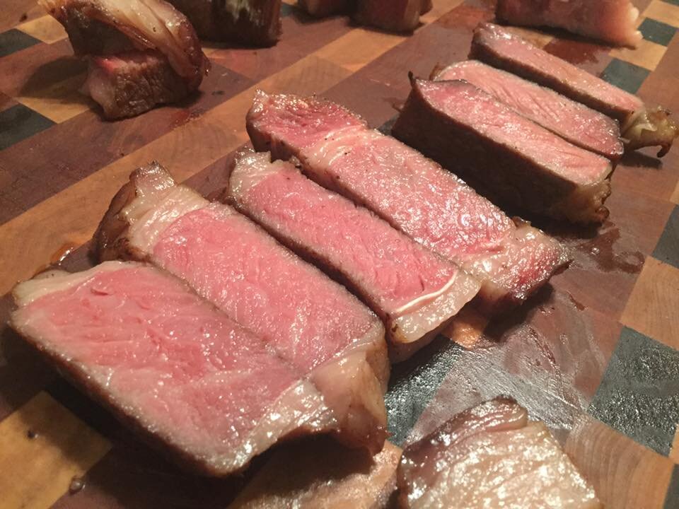 Sous Vide Steak with a Chill and a Sear
