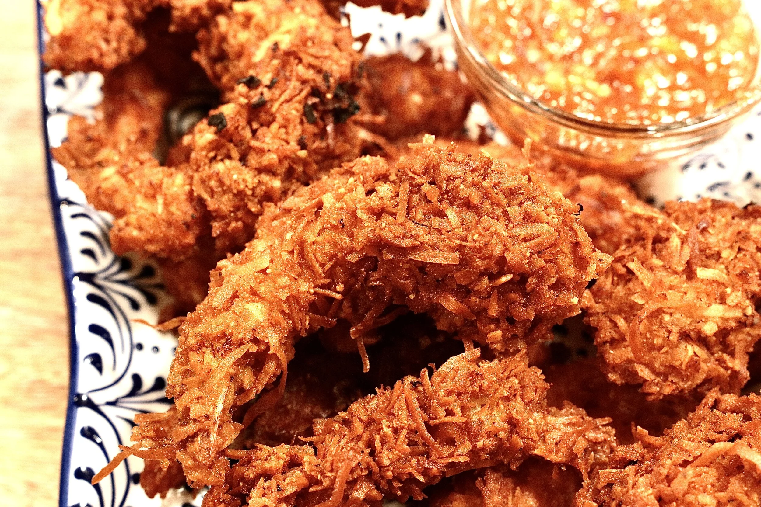 Coconut Fried Shrimp with Dipping Sauce