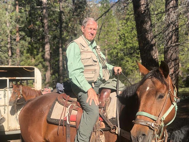 Two of our favorite guests every year, Keith and Terry are in their seventies and still bee-bopping down the trail!