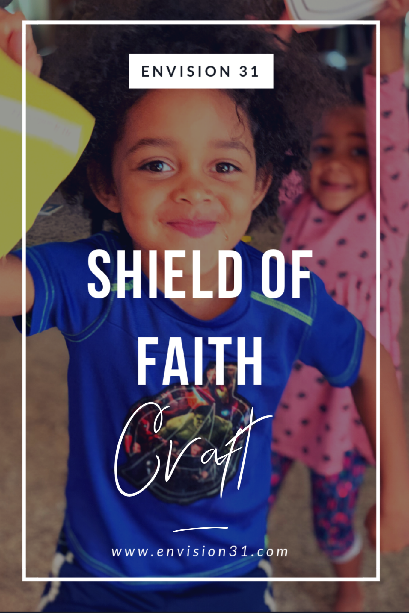 Shield of Faith Kid’s Craft (with free printable)