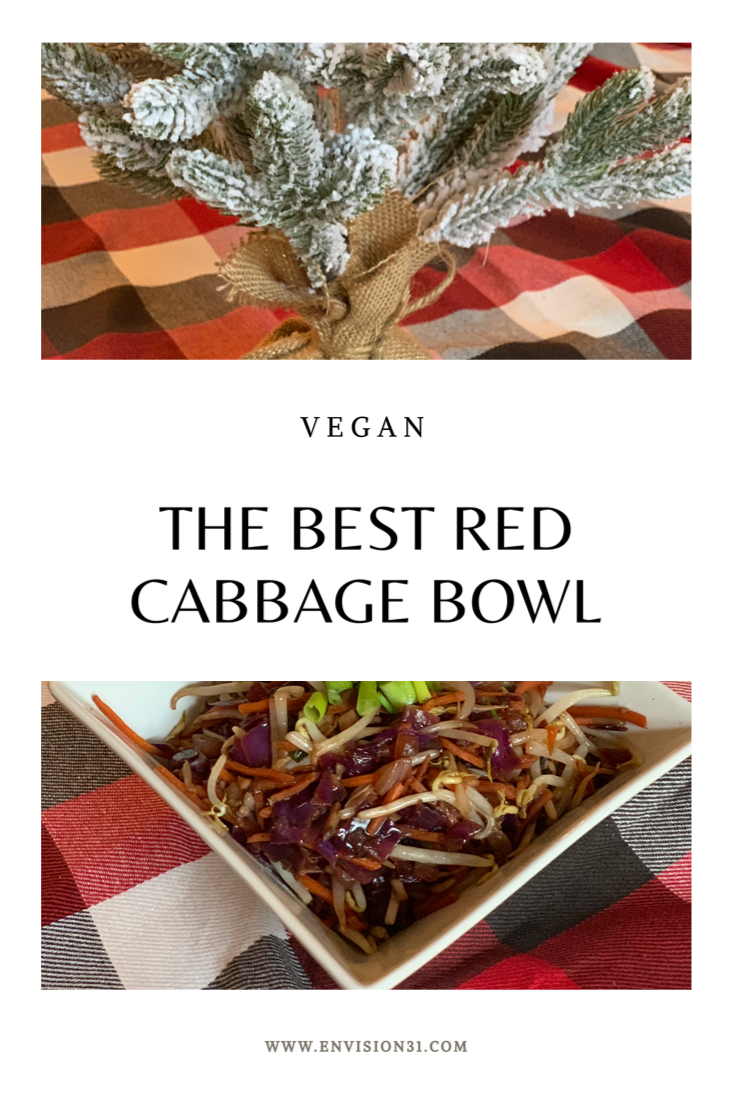The Best Vegan Red Cabbage Bowl