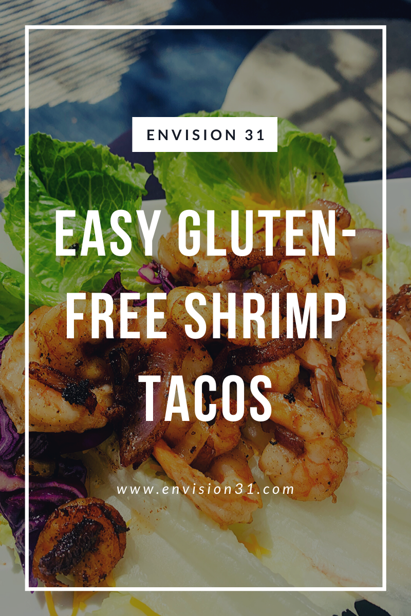 Easy Gluten-Free Shrimp "Tacos"