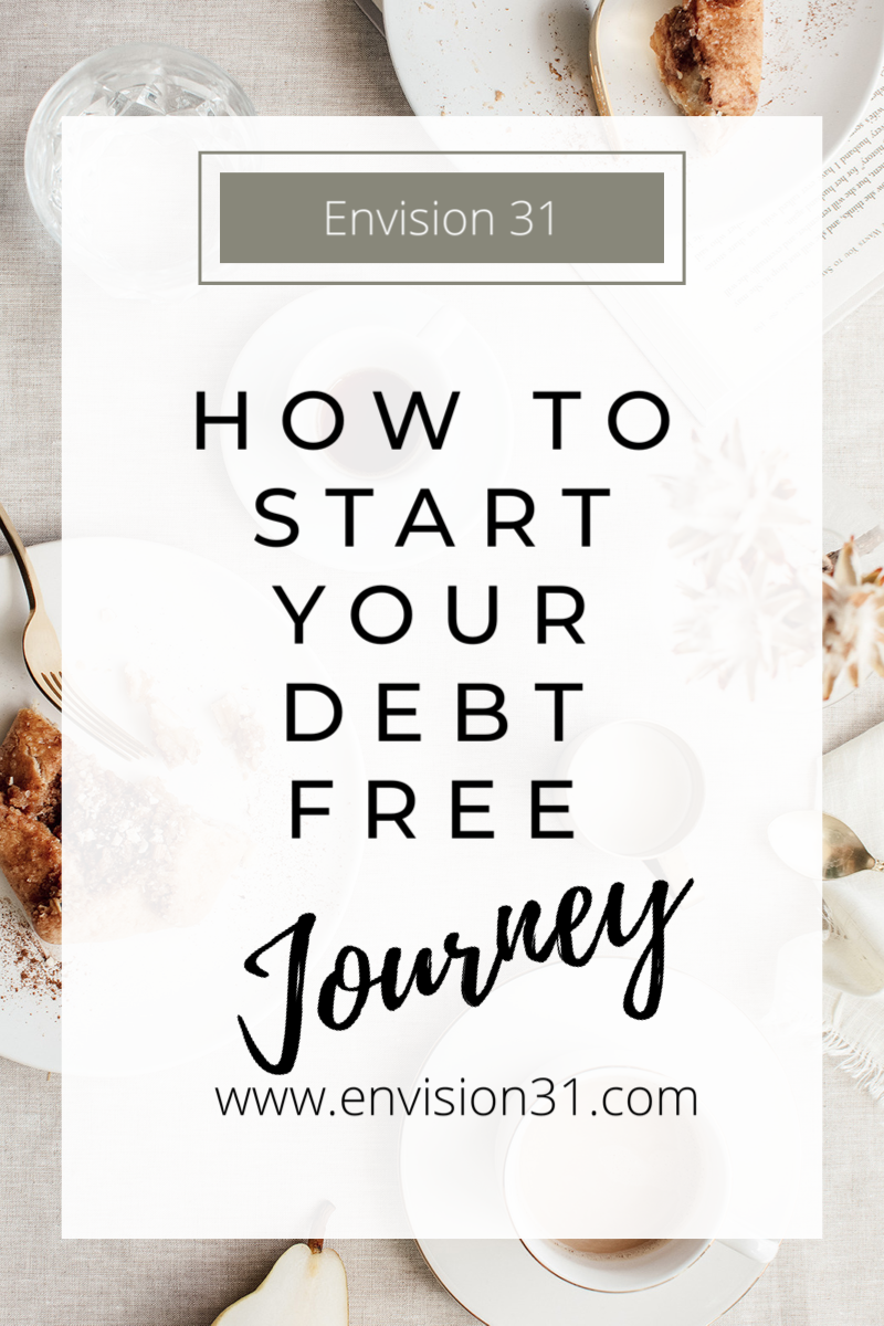 How to Start Your Debt Free Journey