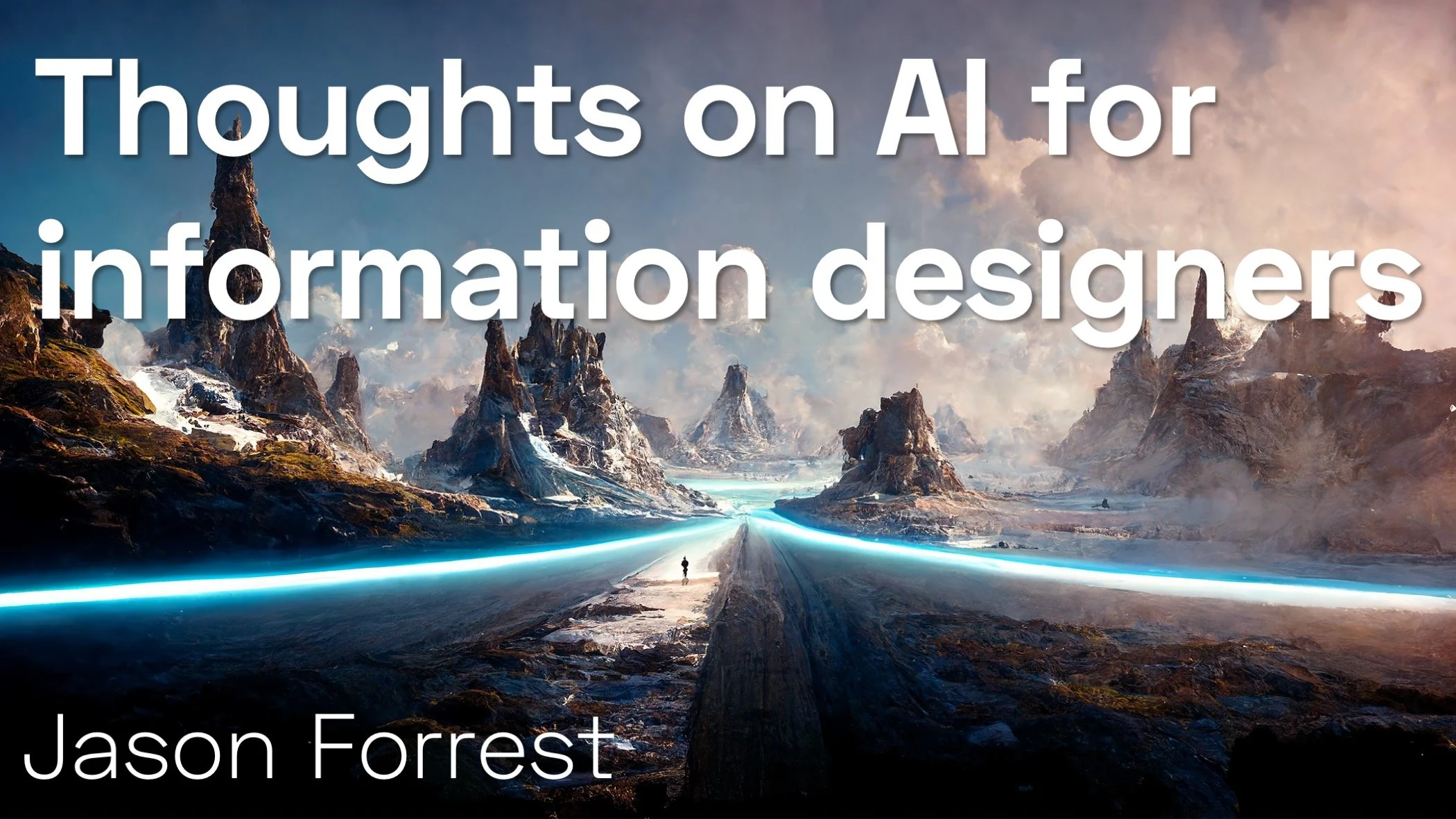 Thoughts on AI for information designers (Midjourney, Dalle2, Stable Diffusion)