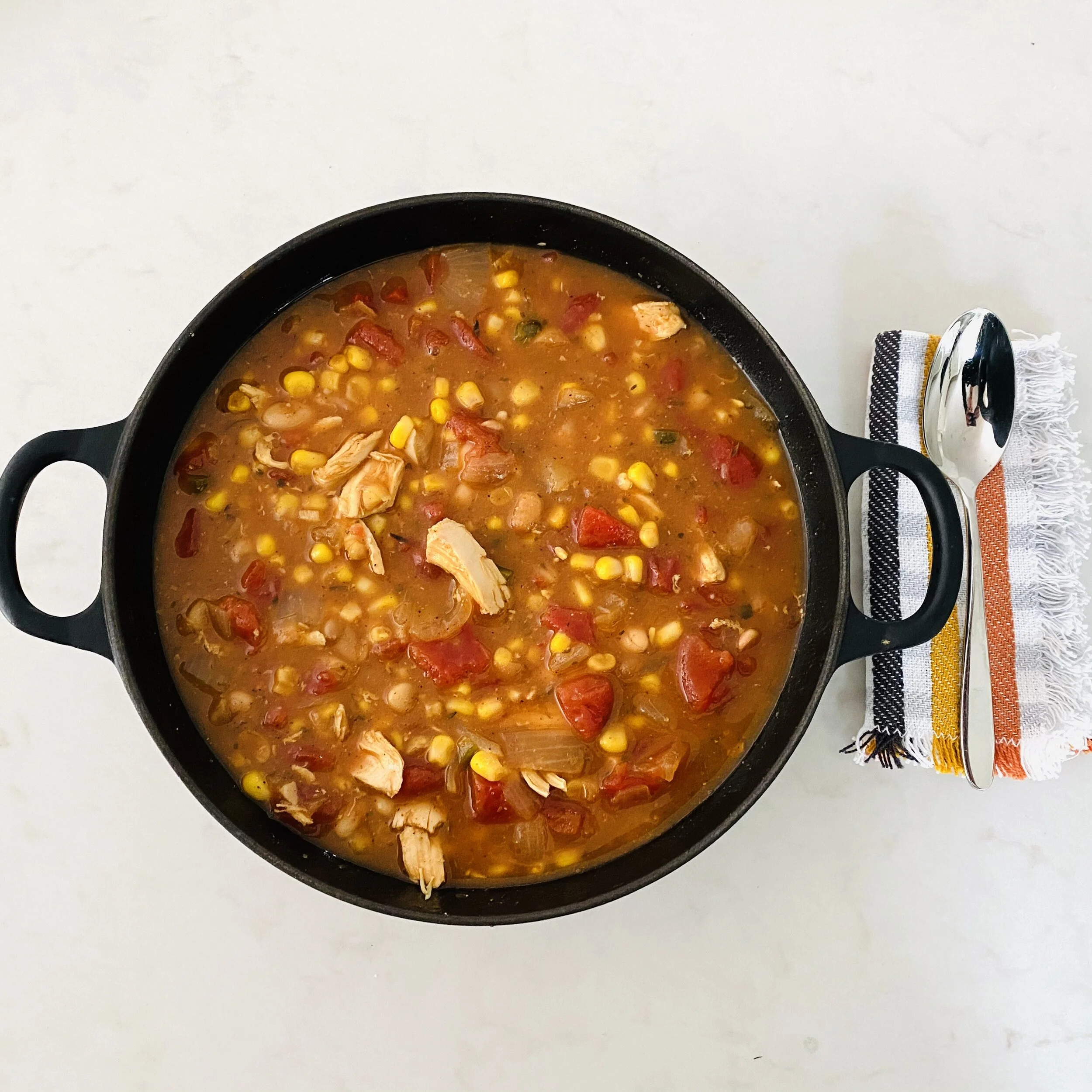 Tortilla Soup - fresh, healthy and just in time for Cinco de Mayo!
