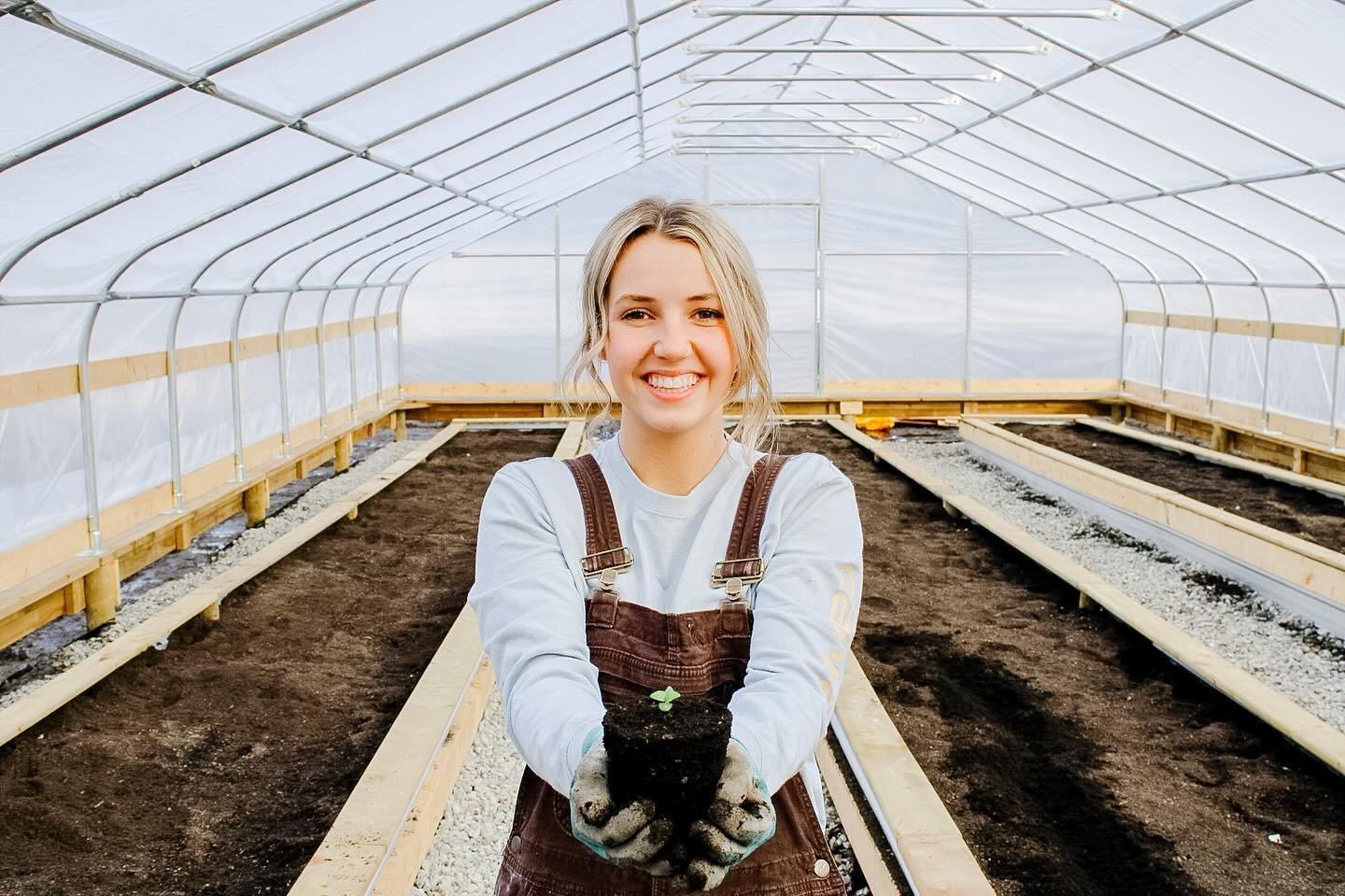 Shout out to this one&hellip; it has been such a pleasure watching her grow. She took on the role of farm manager a couple seasons ago, which is a huge undertaking, and she has truly excelled at it. Spring is our intense season with a ton of planning