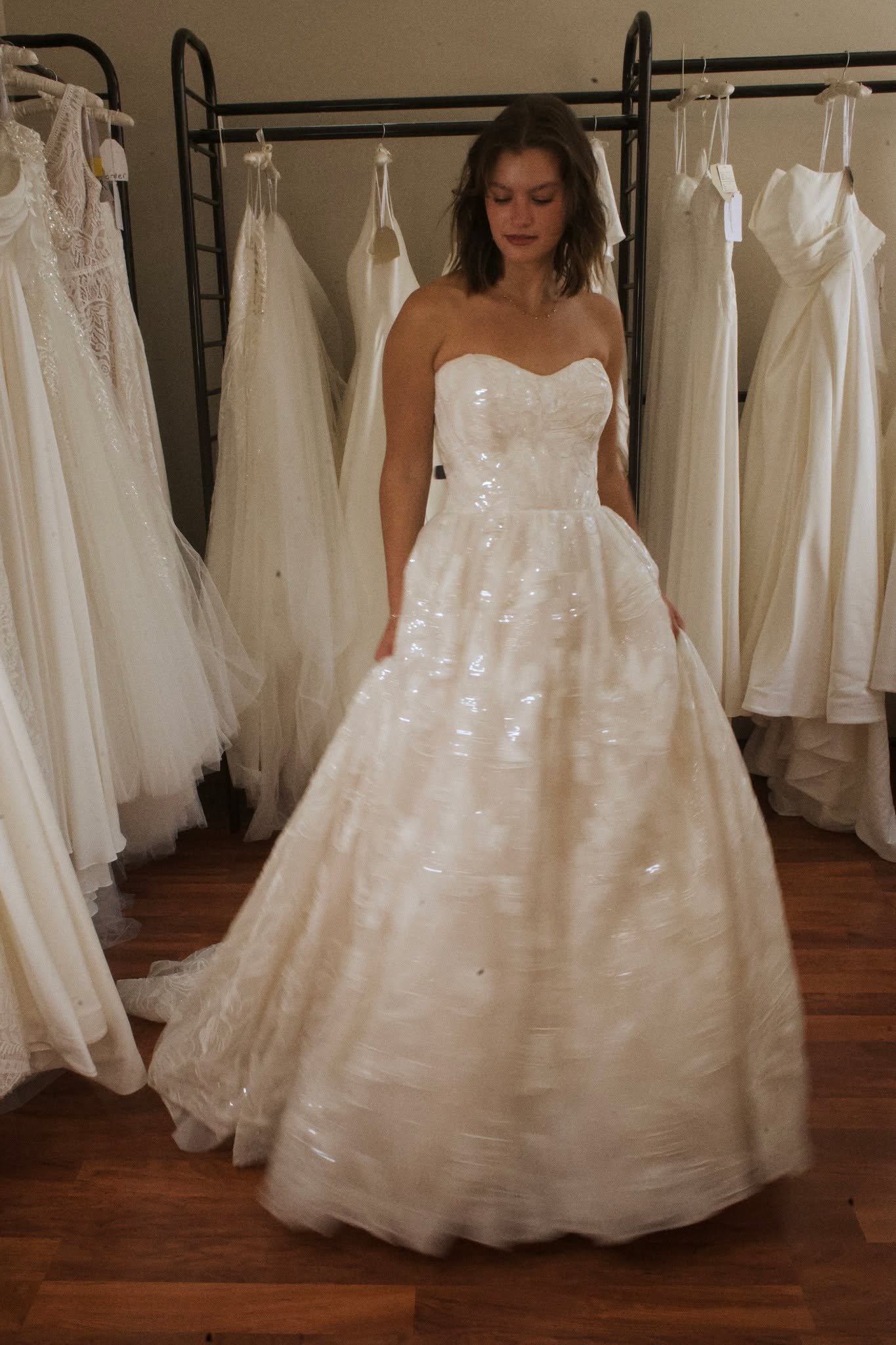 What do you prefer, color or black and white?! 

Call us to schedule an appointment, we'd love to see you in this dress! 507-386-0861

 #bridalinspo #Mankato #SouthernMN #Bride #allurebridal #wilderlybride #madisonjames