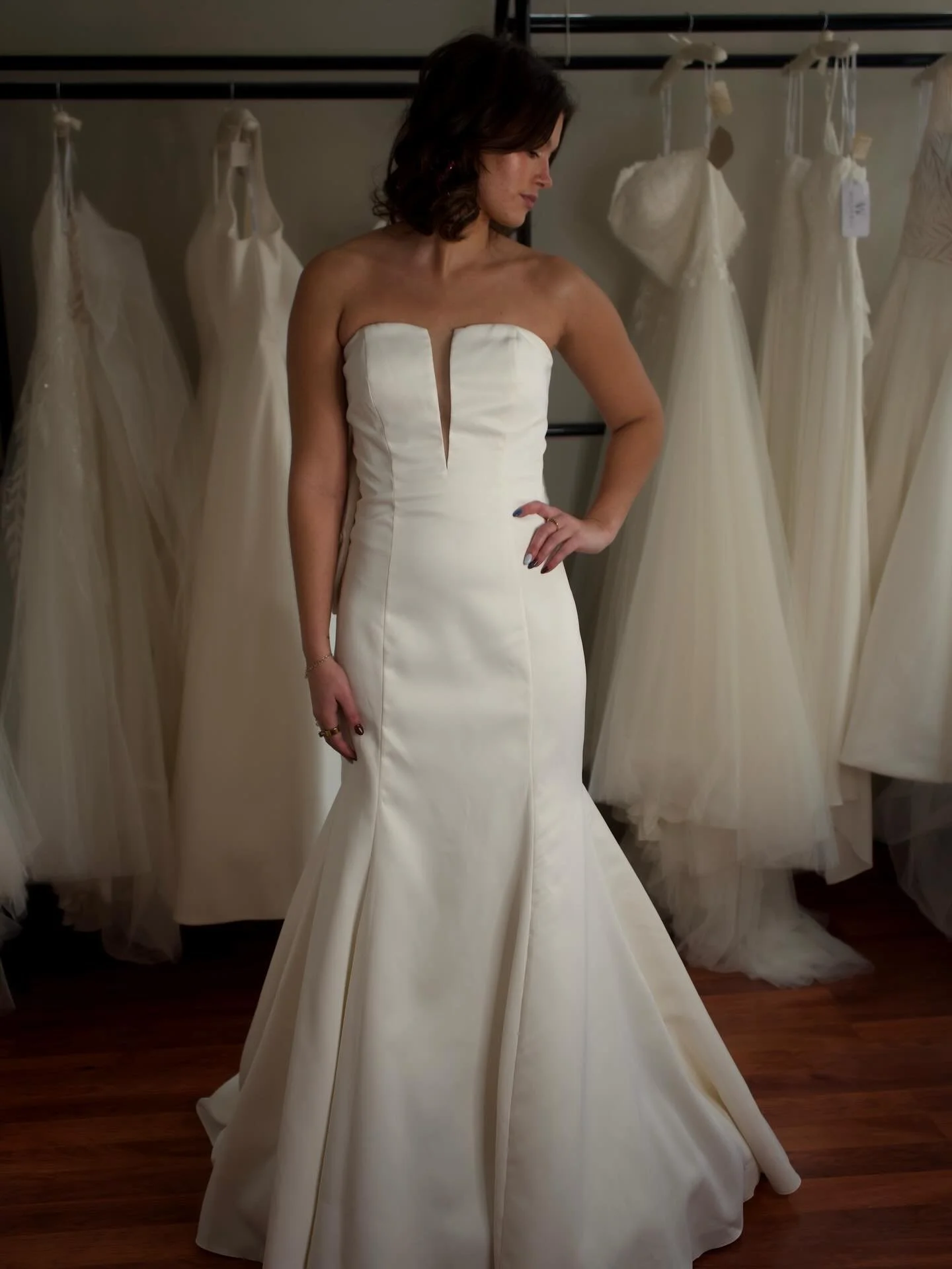 a dress to dance the night away in 🪩💍✨

Call us to book your bridal appointment today! 507-386-0861