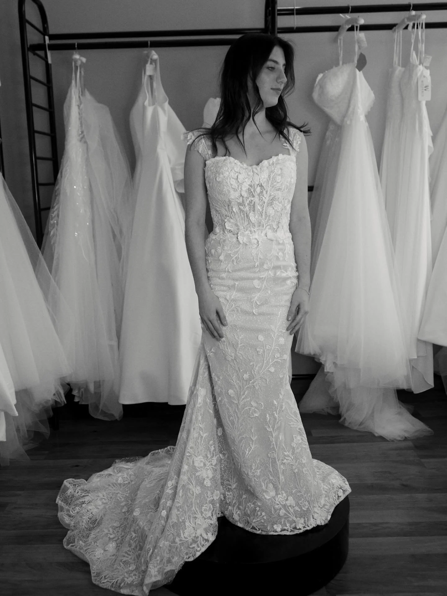 loving this beautiful dress💍

Call us at 507-386-0861 to schedule your bridal appointment!