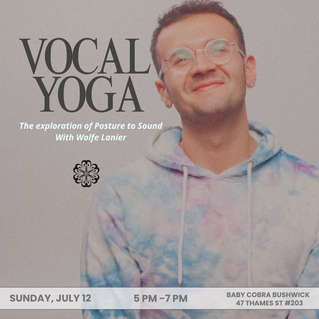 Come join me @baby.cobra.yoga for some vocal yoga!

A voice workshop exploring the voice as a somatic epicenter:

This is not about becoming a &ldquo;better singer&rdquo; or the most &ldquo;skillful speaker.&rdquo; This is about reconnecting to your 