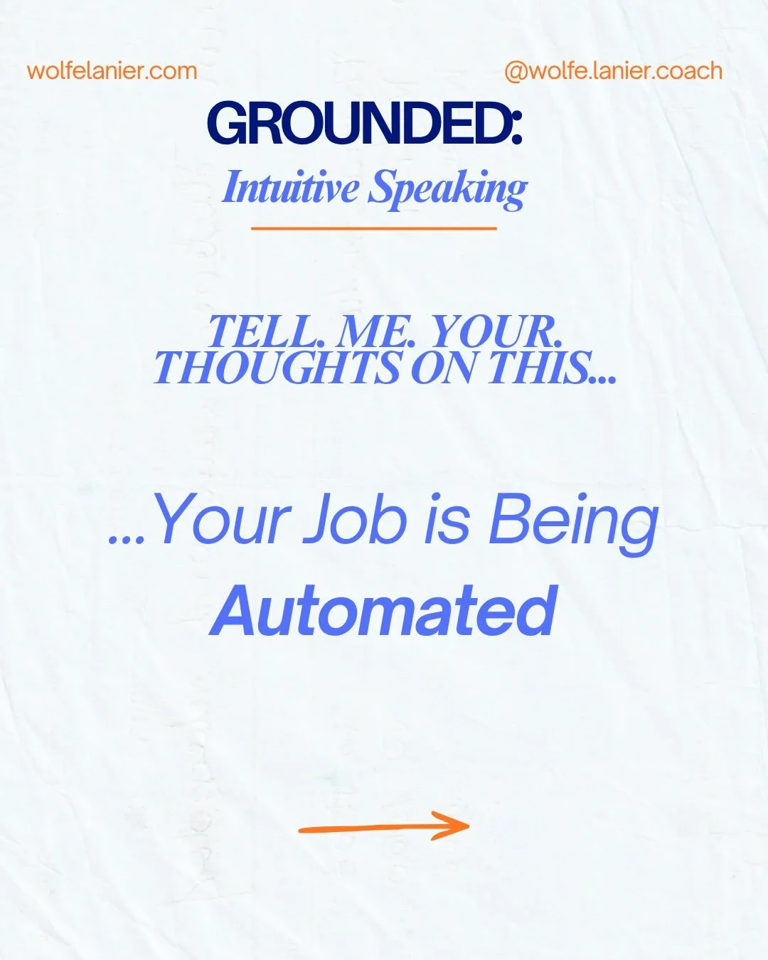 Let&rsquo;s be SO for real..

The job you have is mostly like projected to be&hellip; replaced. 

Welcome to 2026 :)

But here&rsquo;s what I keep seeing in my work: the people who are thriving aren&rsquo;t the ones with the most technical firepower.
